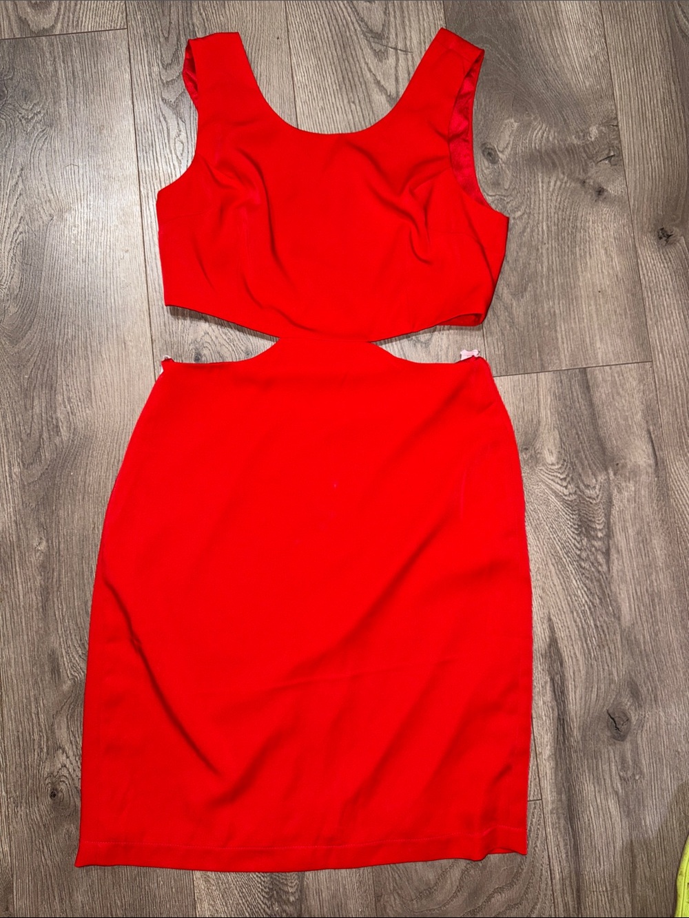 Soieblu Red Cutout Dress - L